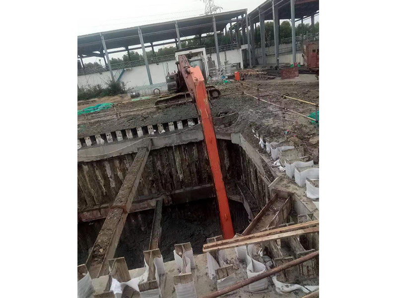 污水廠環保工程施工現場