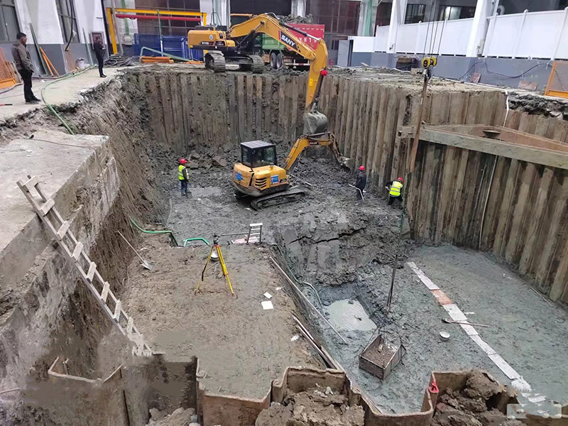 隆達廠土石方施工現場